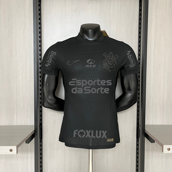 Camisa Corinthians II + Patrocínios 24/25 - Modelo Jogador