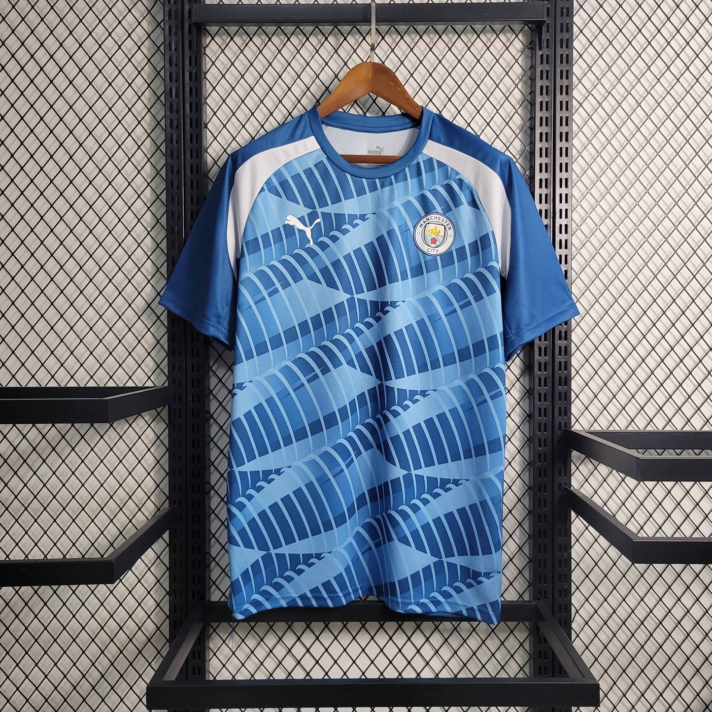 Camisa Manchester City Treino 23/24 - Modelo Torcedor