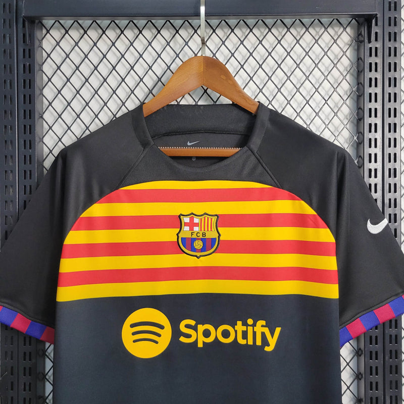 Camisa Barcelona Treino 23/24 - Modelo Torcedor