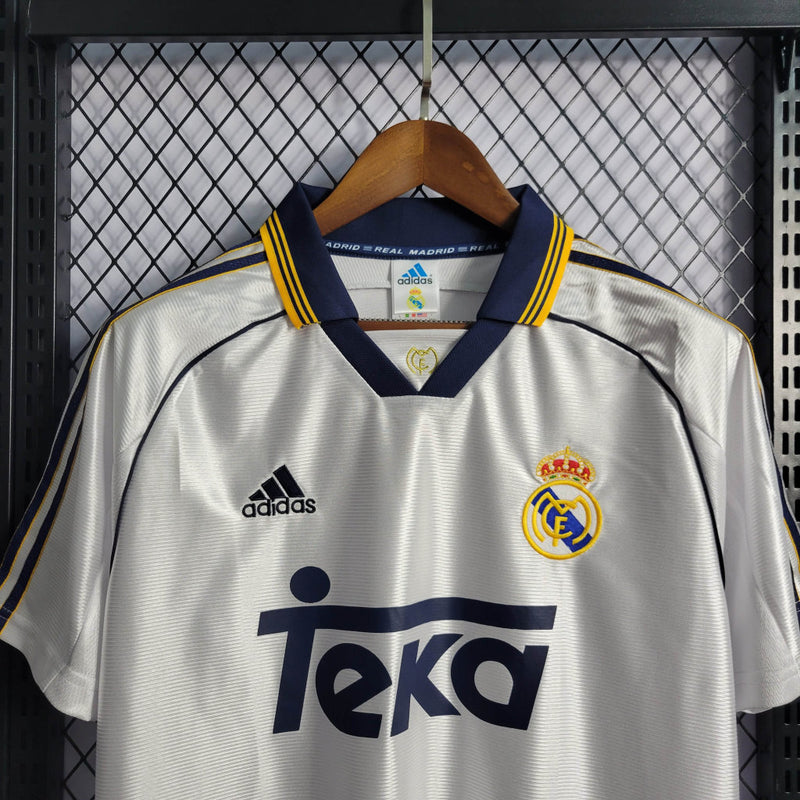 Camisa Real Madrid I 98/99 - Modelo Retrô