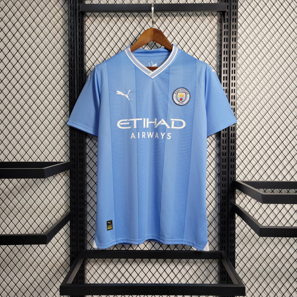 Camisa Manchester City I 23/24 - Modelo Torcedor