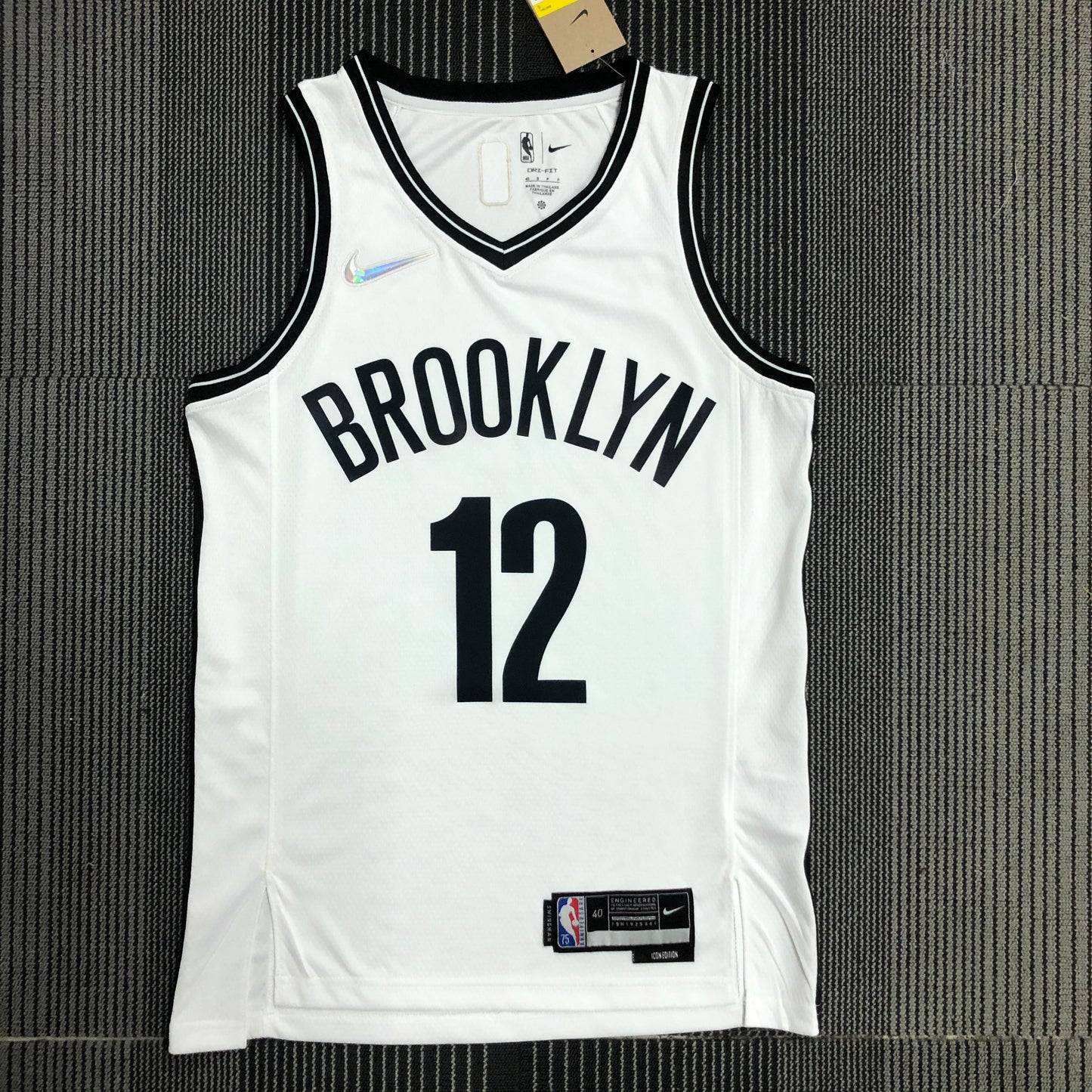 Regata NBA Brooklyn Nets 75th Anniversary White