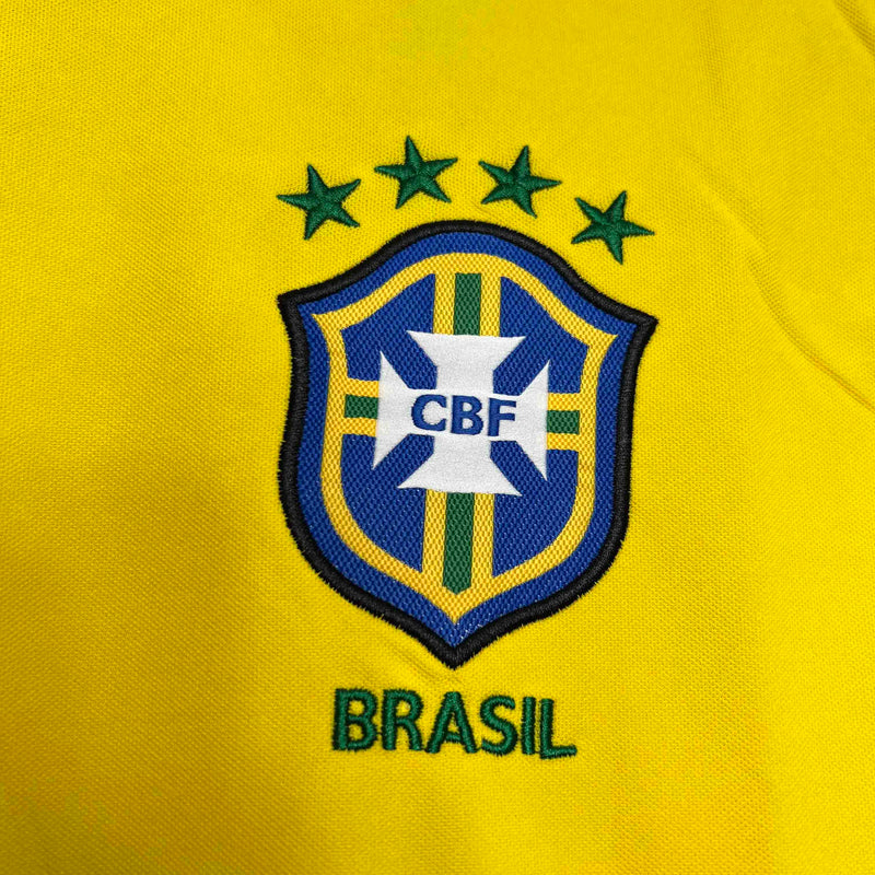 Camisa Brasil I 98/99 - Modelo Retrô