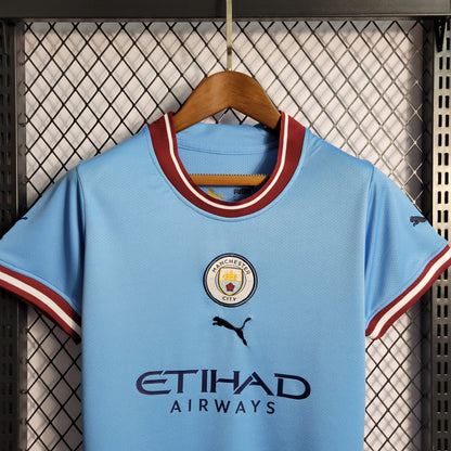 Camisa Manchester City I 22/23 - Modelo Feminino