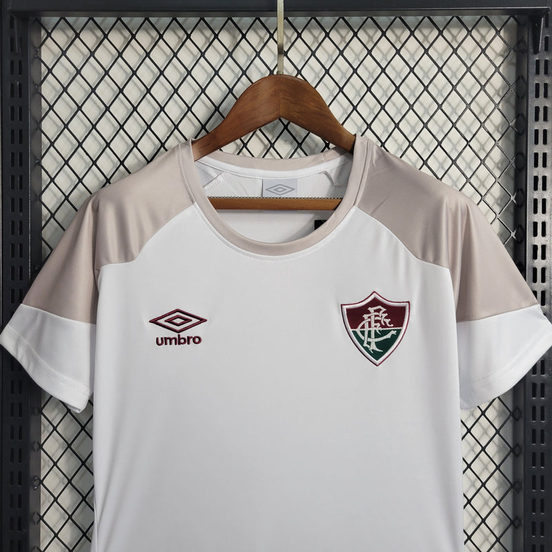 Camisa Fluminense Treino 23/24 - Modelo Feminino