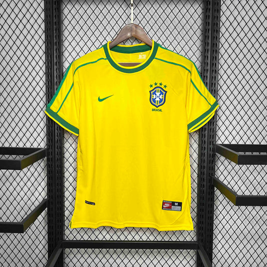 Camisa Brasil I 98/99 - Modelo Retrô