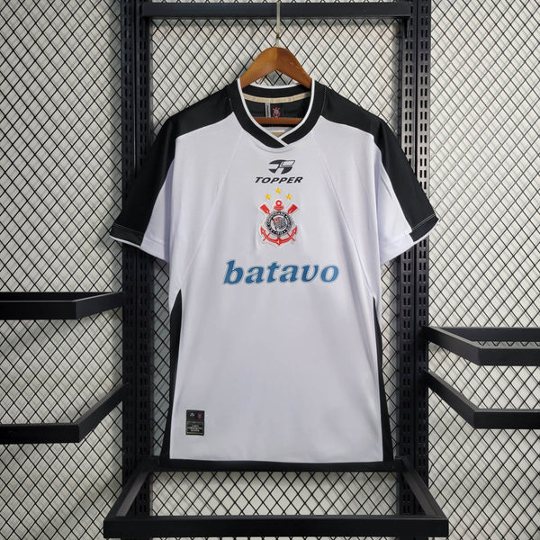 Camisa Corinthians I 01/02 - Modelo Retrô