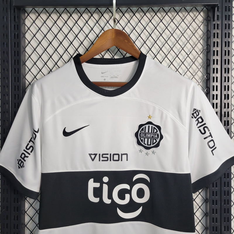 Camisa Olimpia I 23/24 - Modelo Torcedor