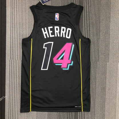 Regata NBA Miami Heat City Edition Black