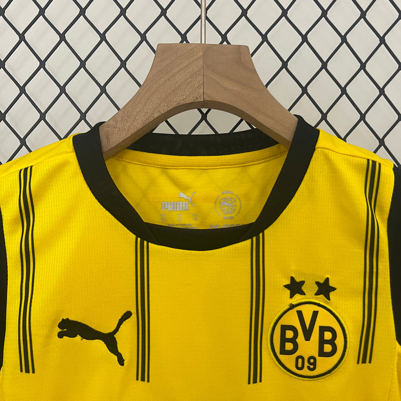 Conjunto Borussia Dortmund I 24/25 - Modelo Infantil