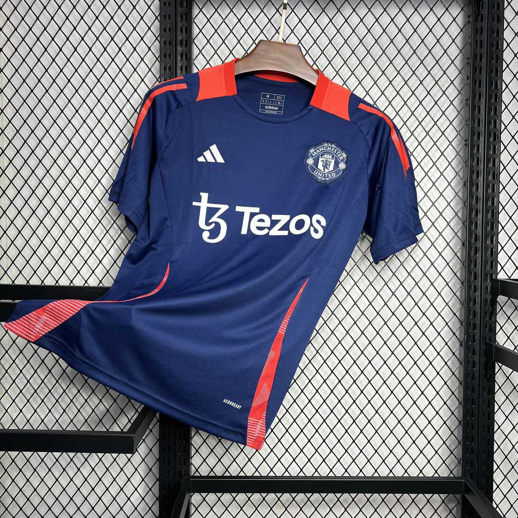 Camisa Manchester United Treino 24/25 - Modelo Torcedor