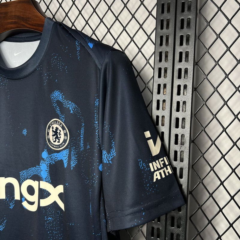 Camisa Chelsea Treino 24/25 - Modelo Torcedor