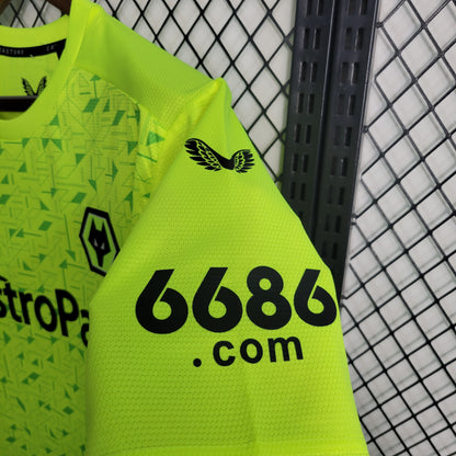 Camisa Wolverhampton Goleiro 23/24 - Modelo Torcedor