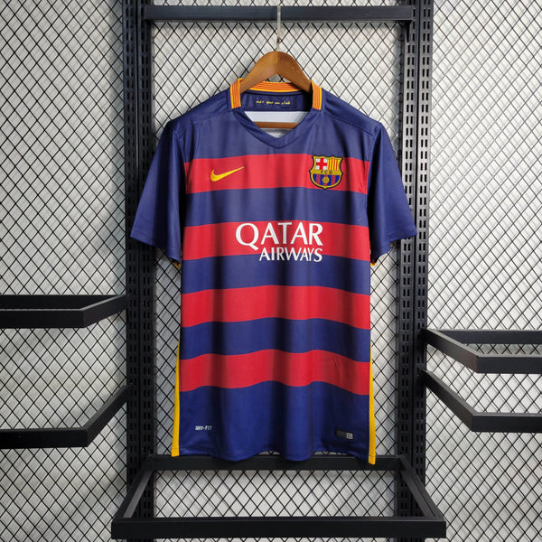 Camisa Barcelona I 15/16 - Modelo Retrô