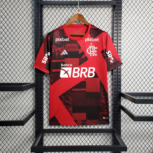 Camisa Flamengo Treino 23/24 - Modelo Torcedor