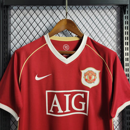 Camisa Manchester United I 06/07 - Modelo Retrô