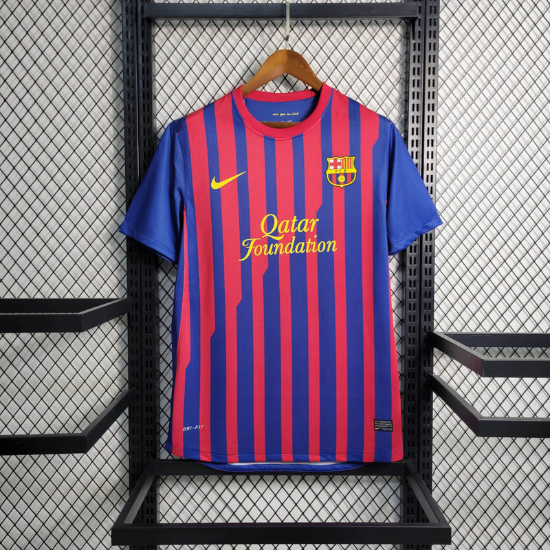 Camisa Barcelona I 11/12 - Modelo Retrô