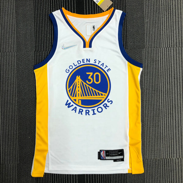 Regata NBA Golden State Warriors 75th Anniversary White - Curry #2974