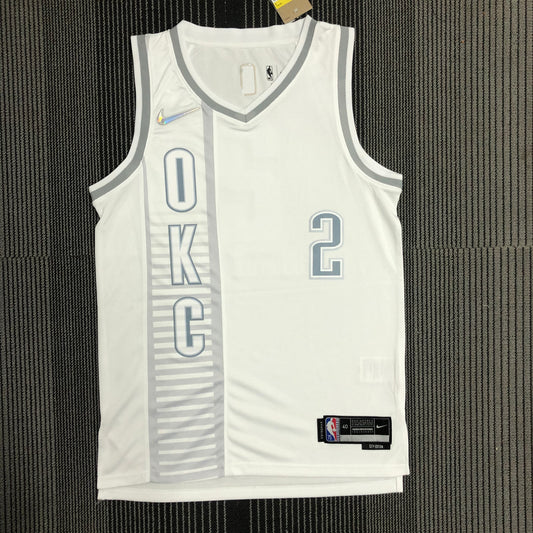 Oklahoma City Thunder City Edition White