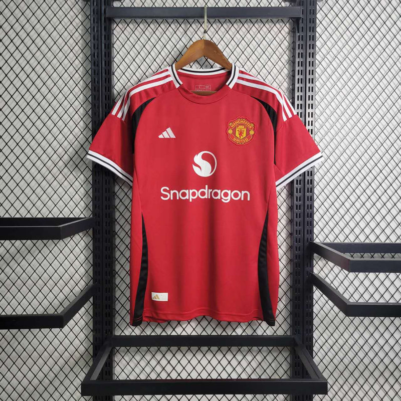 Camisa Manchester United Treino 23/24 - Modelo Torcedor