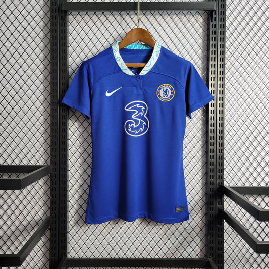 Camisa Chelsea I 22/23 - Modelo Feminino