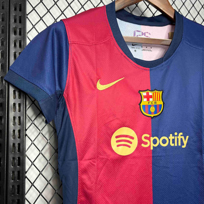 Camisa Barcelona I 24/25 - Modelo Feminino