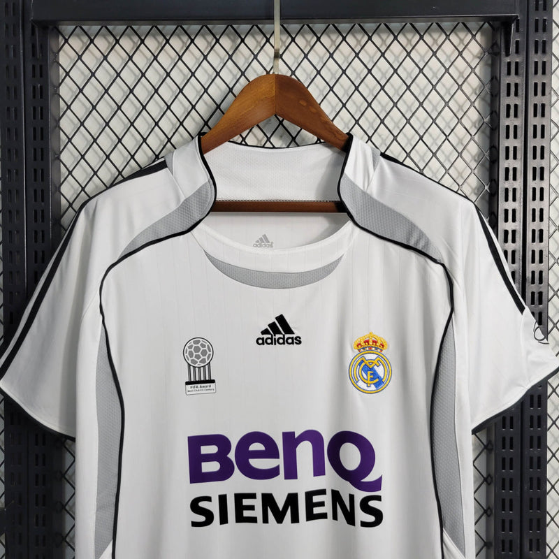 Camisa Real Madrid I 06/07 - Modelo Retrô