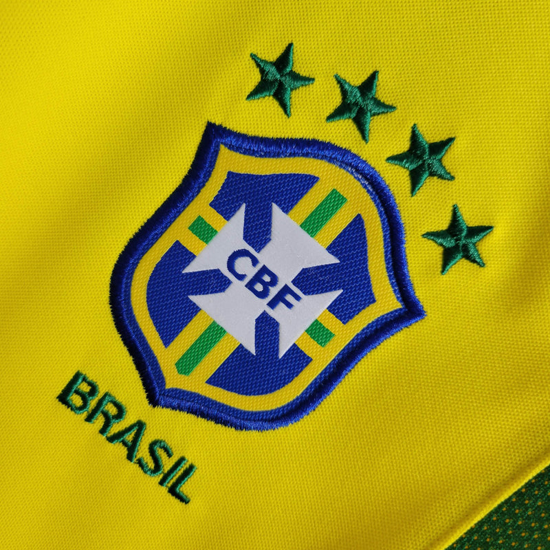 Camisa Brasil I 02/03 - Modelo Retrô