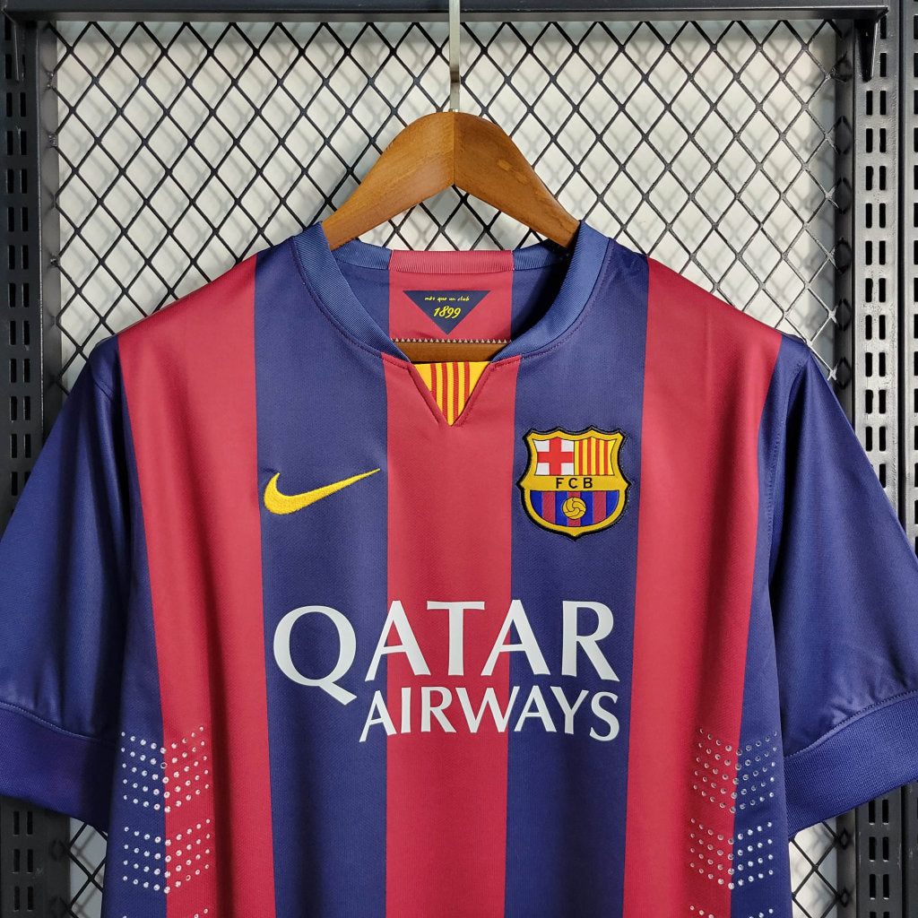 Camisa Barcelona I 14/15 - Modelo Retrô