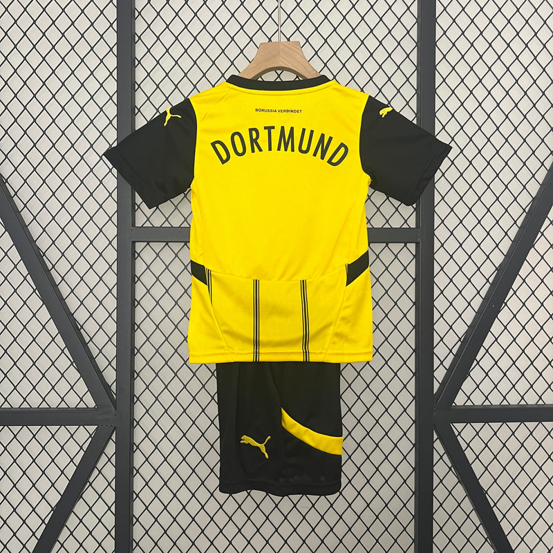 Conjunto Borussia Dortmund I 24/25 - Modelo Infantil