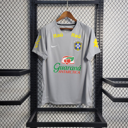 Camisa Brasil Treino + Patrocínios 22/23 - Modelo Torcedor