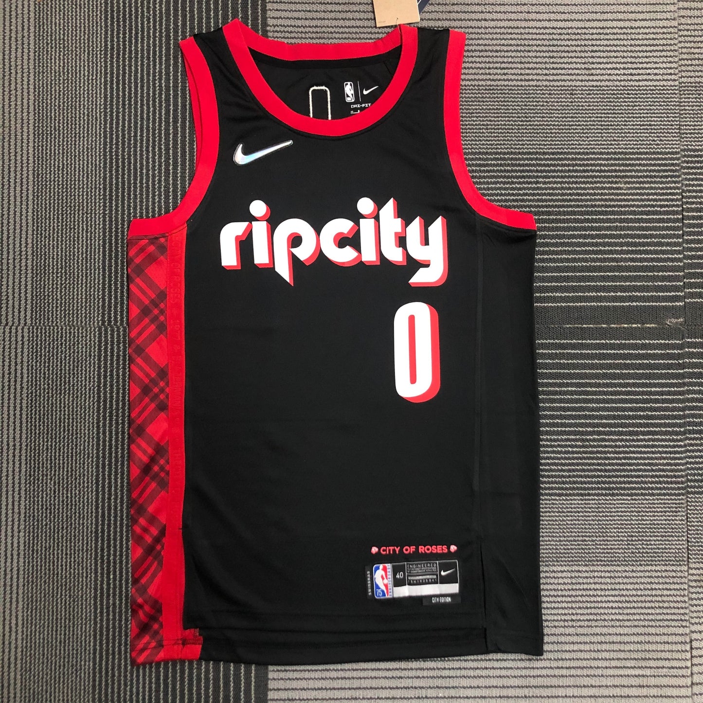 Regata NBA Portland Trail Blazers Urban Edition Black