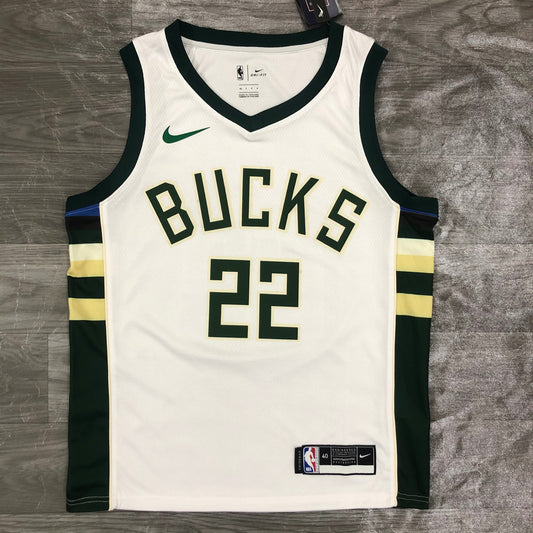 Regata NBA Milwaukee Bucks Home White