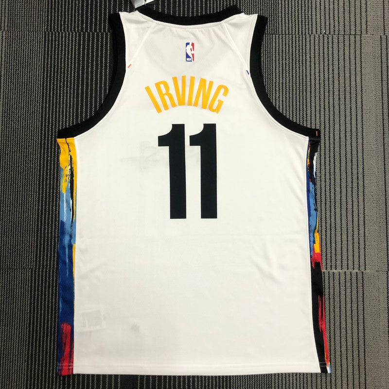 Regata NBA Brooklyn Nets Graffiti White