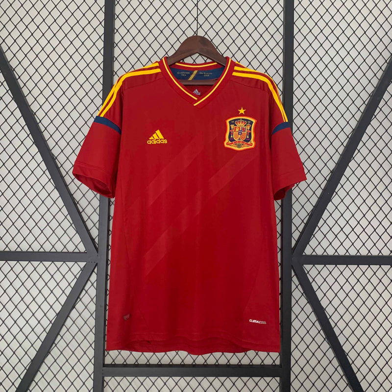 Camisa Espanha I 12/13 - Modelo Retrô