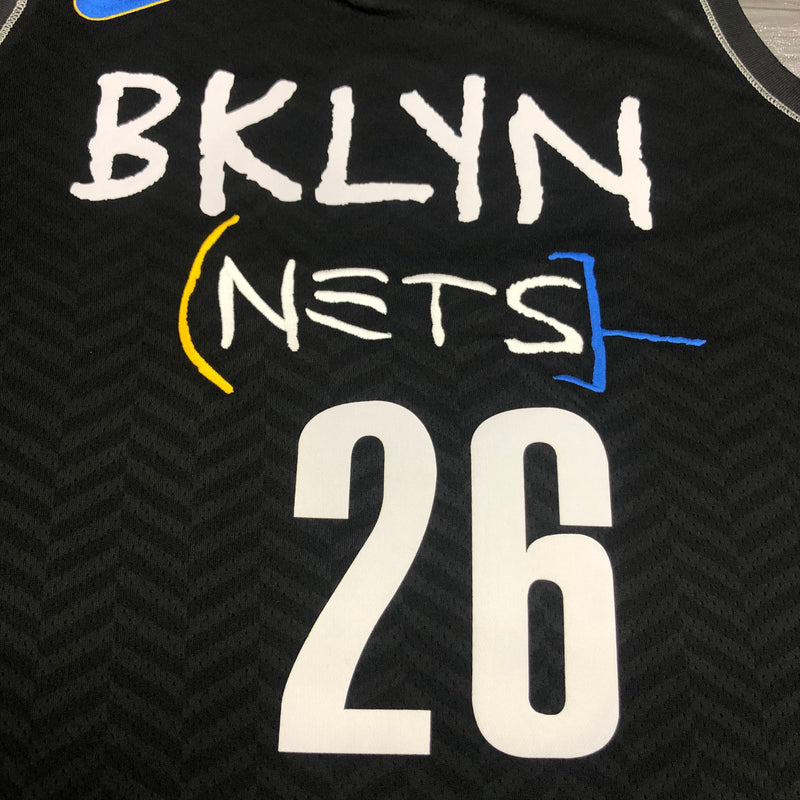 Regata NBA Brooklyn Nets City Edition Black