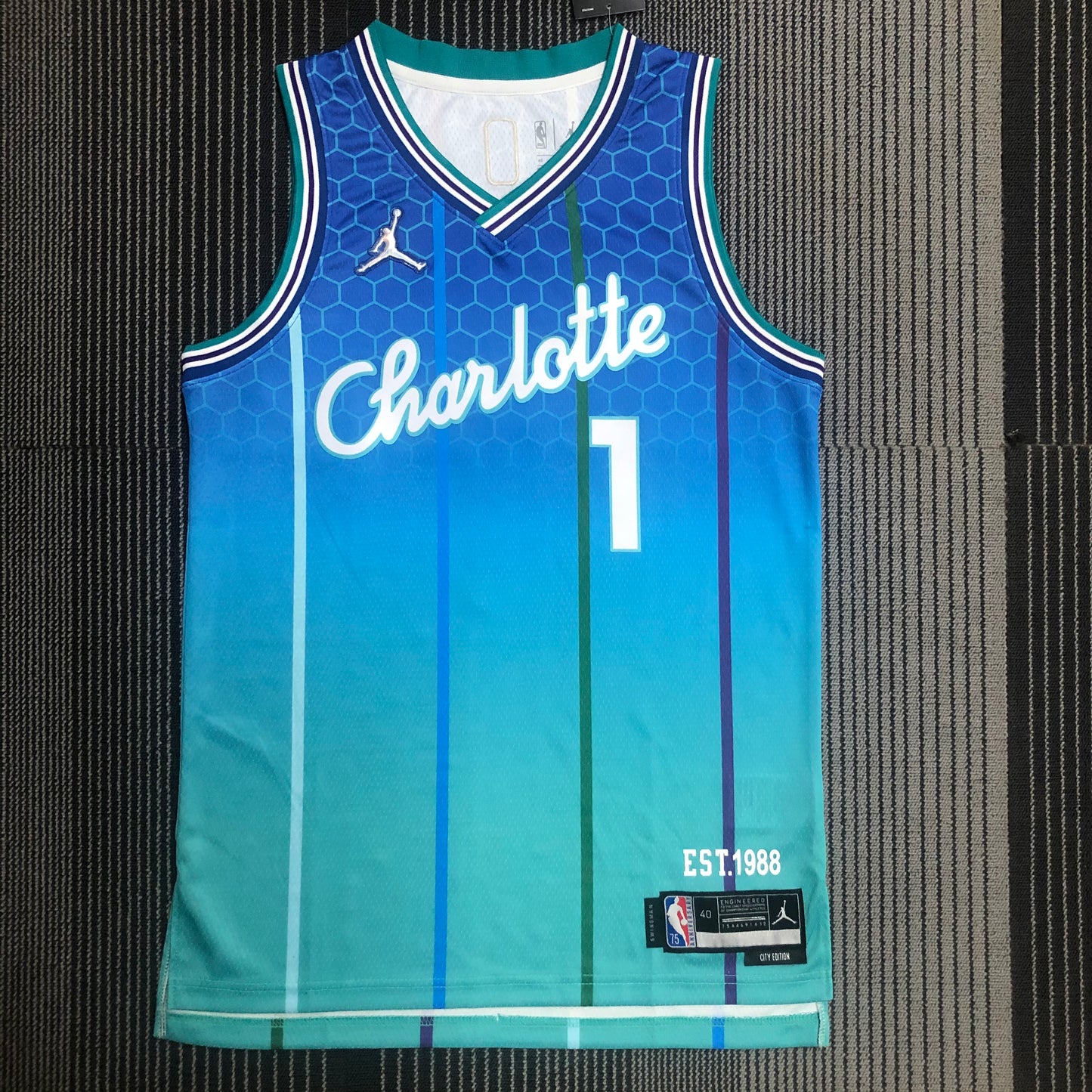 Regata NBA Charlotte Hornets - Edition Blue