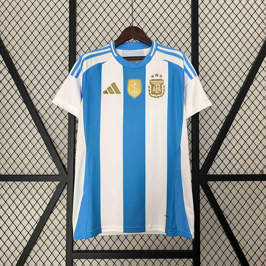 Camisa Argentina I + Patch Campeão 22 24/25 - Modelo Torcedor