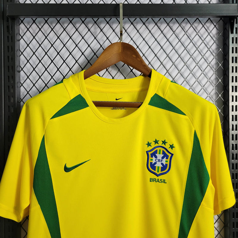 Camisa Brasil I 02/03 - Modelo Retrô