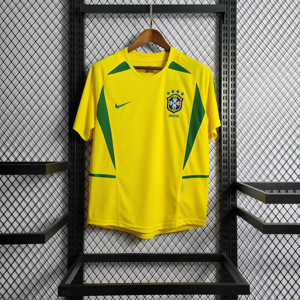 Camisa Brasil I 02/03 - Modelo Retrô