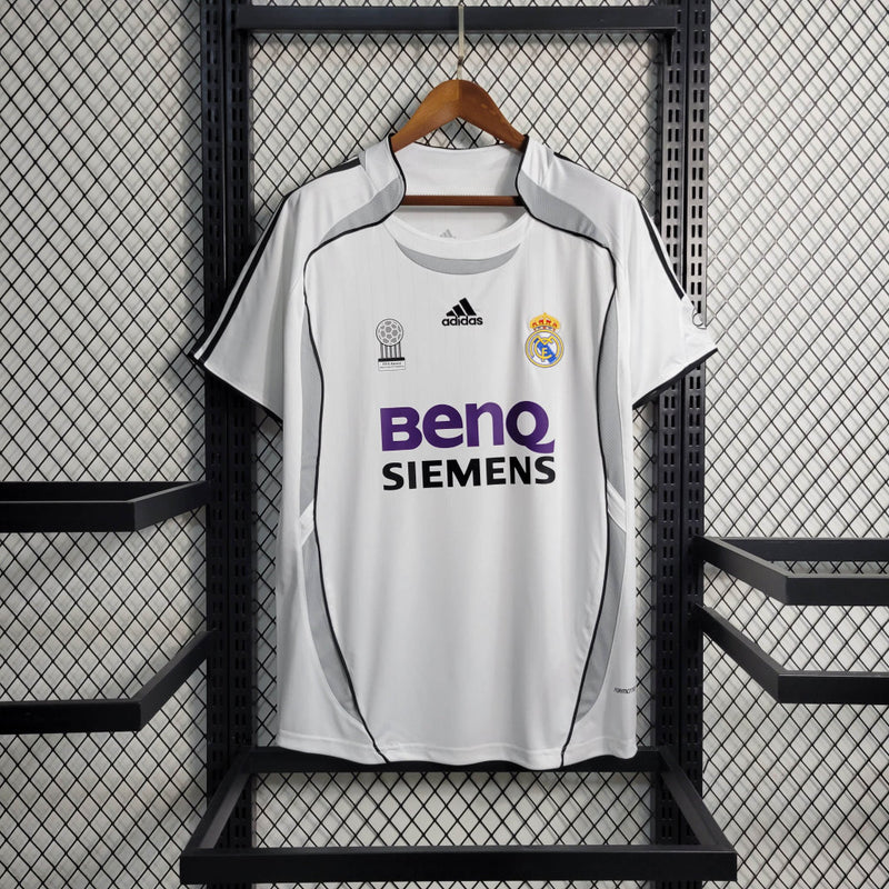 Camisa Real Madrid I 06/07 - Modelo Retrô