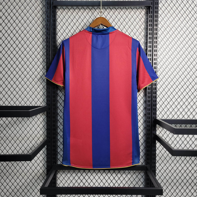 Camisa Barcelona I 07/08 - Modelo Retrô