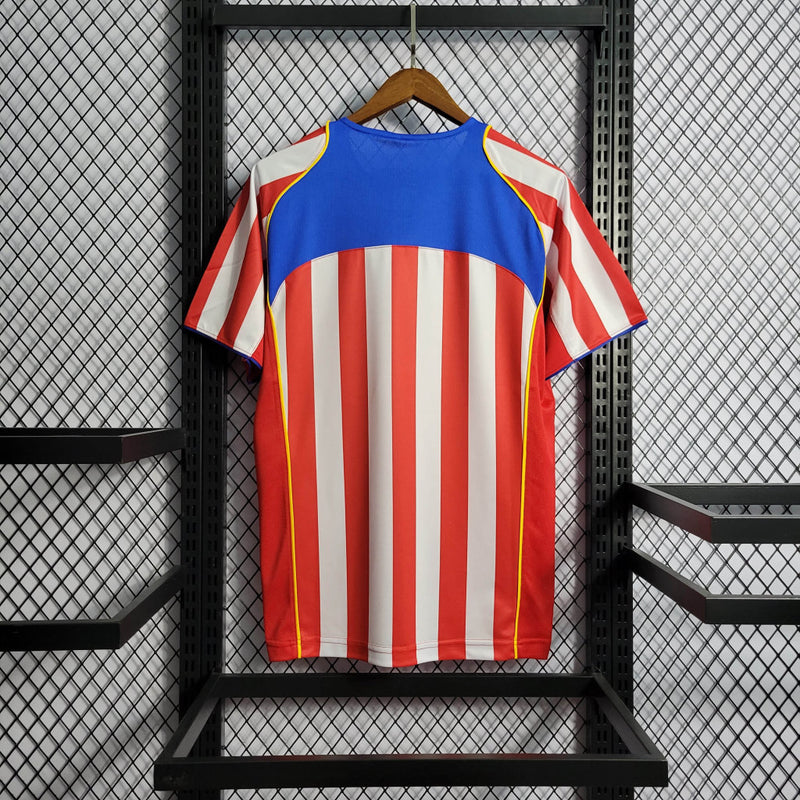 Camisa Atlético de Madrid I 04/05 - Modelo Retrô