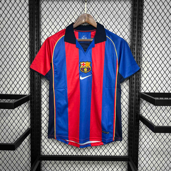 Camisa Barcelona I 04/05 - Modelo Retrô