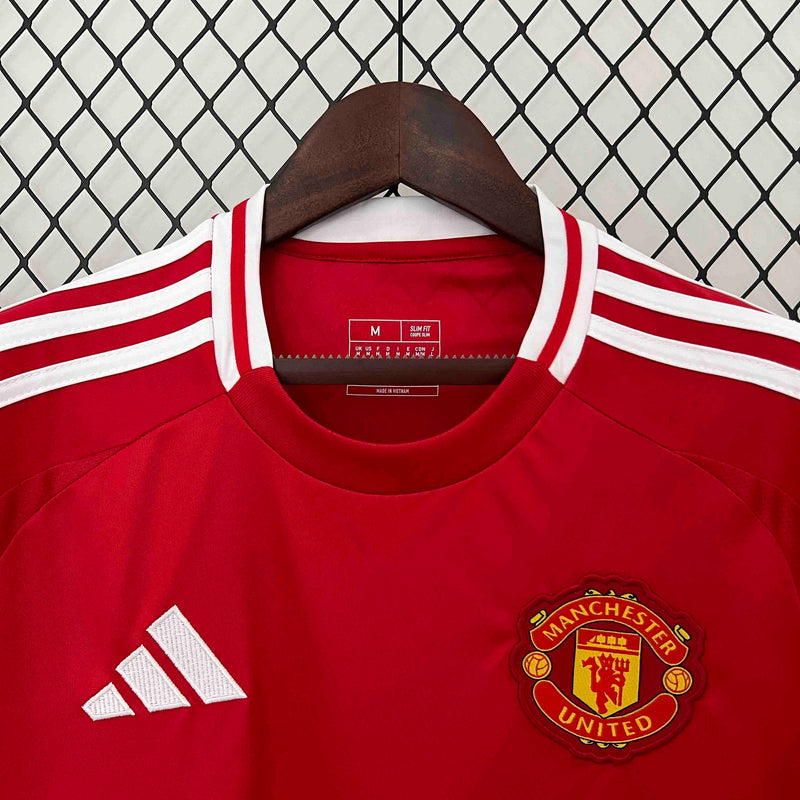 Camisa Manchester United I 24/25 - Modelo Torcedor