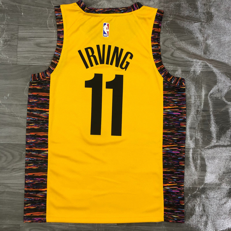 Regata NBA Brooklyn Nets Commemorative Edition Yellow