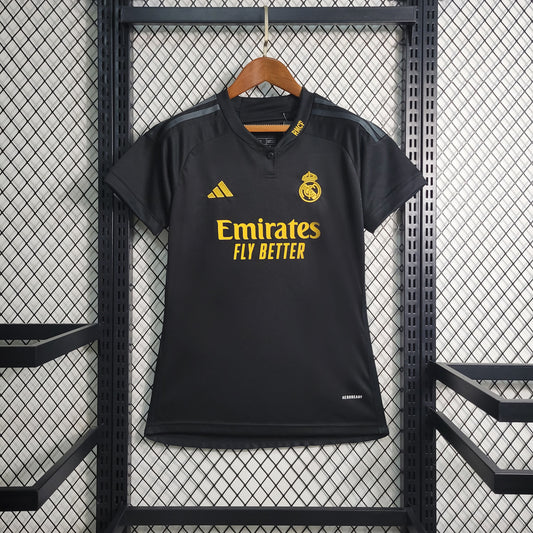 Camisa Real Madrid III 23/24 - Modelo Feminino