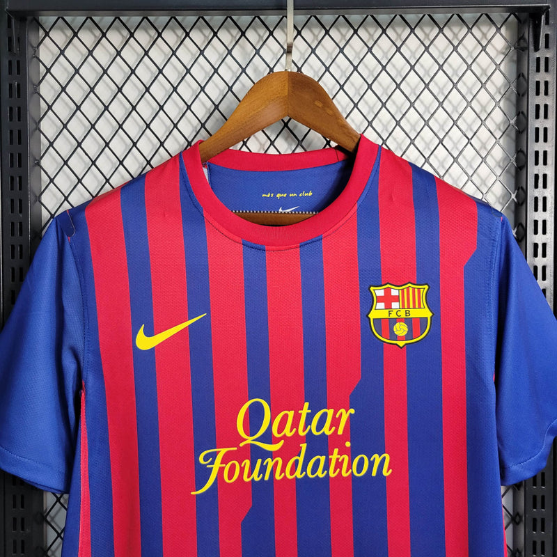 Camisa Barcelona I 11/12 - Modelo Retrô