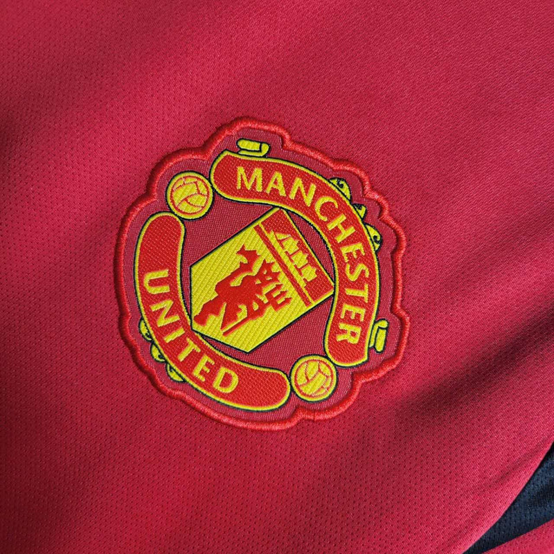 Camisa Manchester United Treino 23/24 - Modelo Torcedor