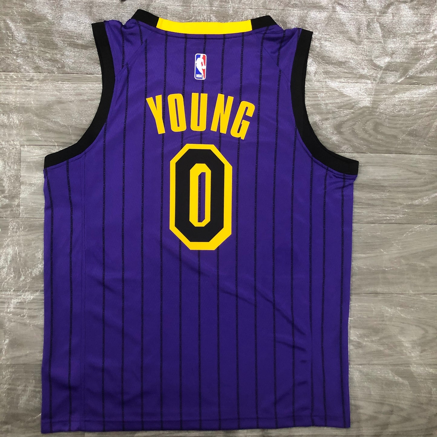 Regata NBA Los Angeles Lakers Round Neck Purple